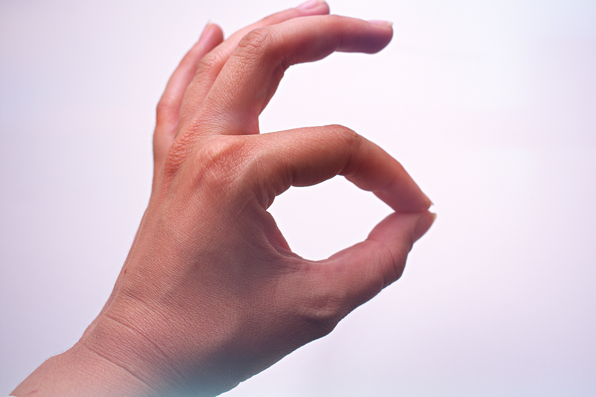 Stretch Your Ring Finger with Your Thumb and Hold It Pressed for 10 Seconds